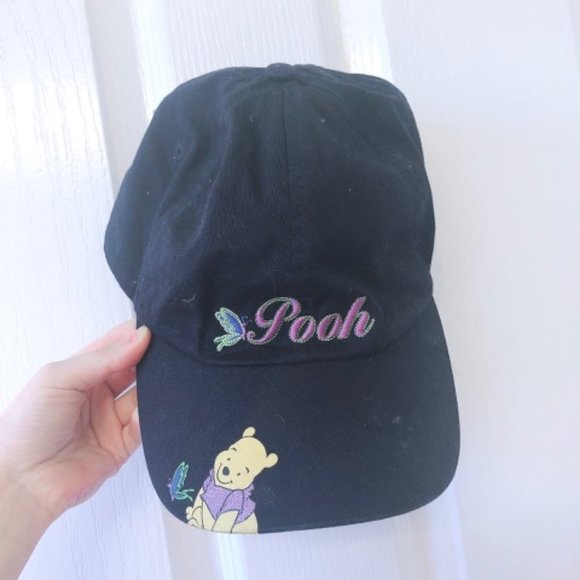 Kid Disney Winnie The Pooh Cap Hat Bear Navy - Picture 9 of 10